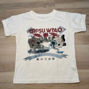 ERL Kids Graphic T-Shirt - White Size 4